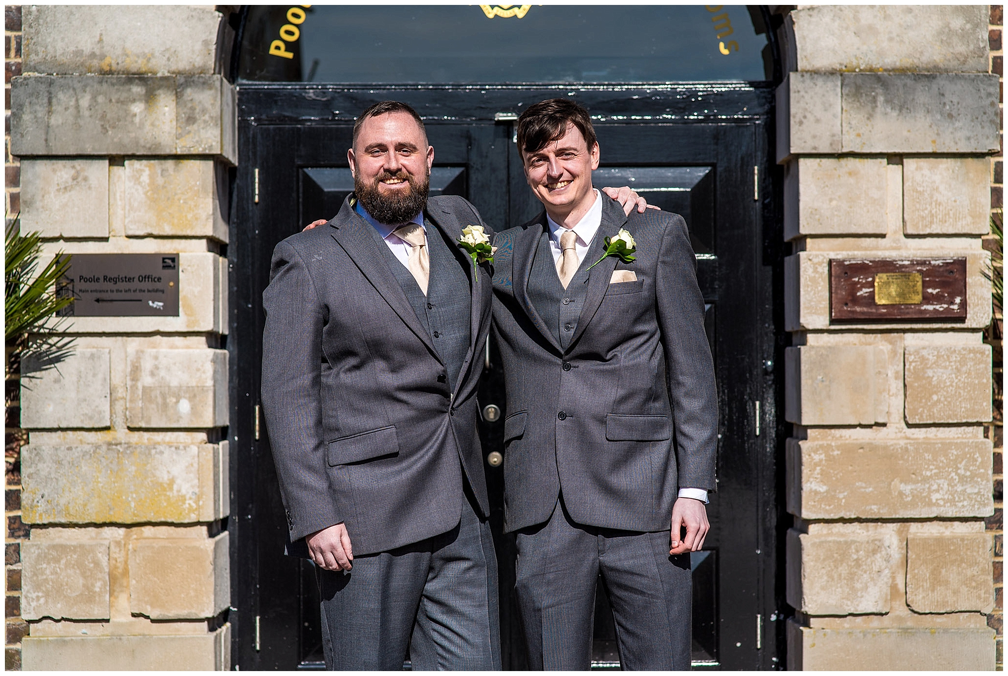 groomsmen portrait