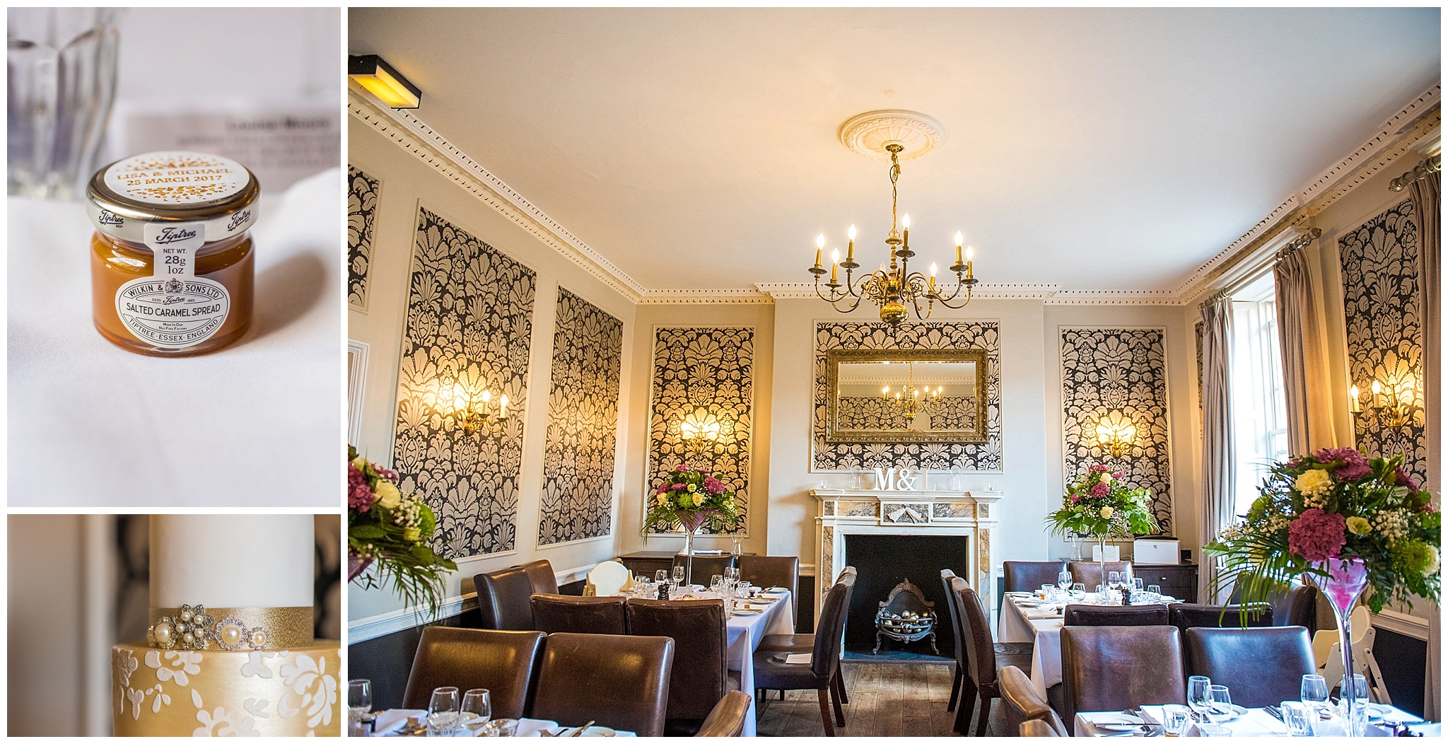 Hotel Du Vin Poole wedding reception decor